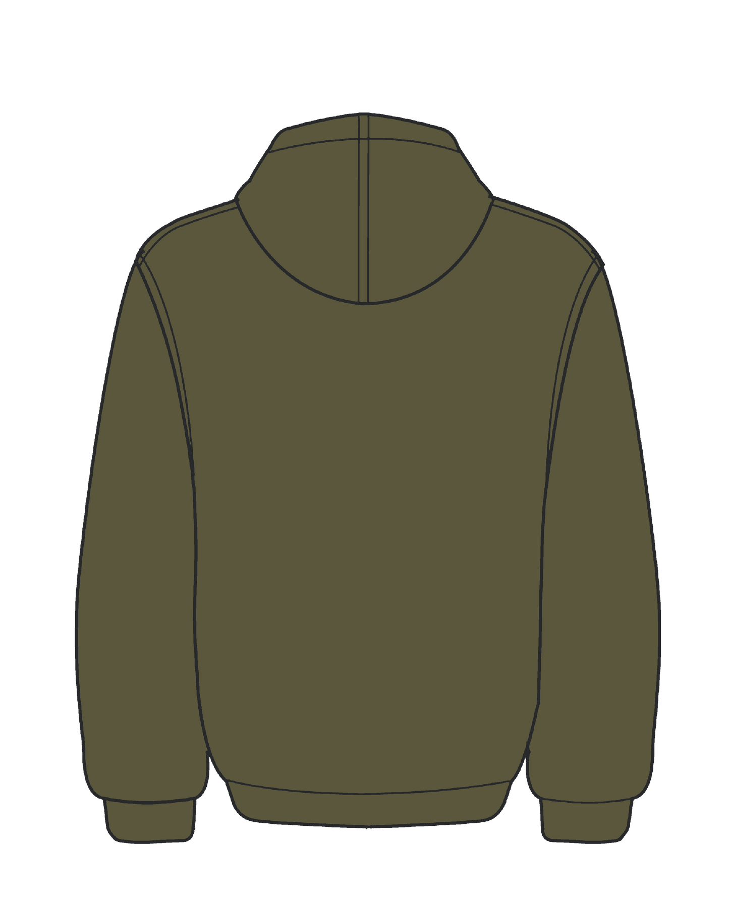 Army Green Hoodie