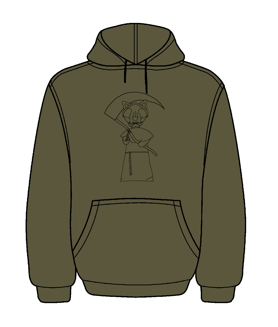 Army Green Hoodie